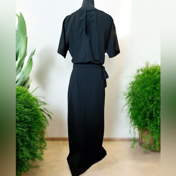 Anrabess Elegant Black Maxi Dress size small - Picture 2 of 4